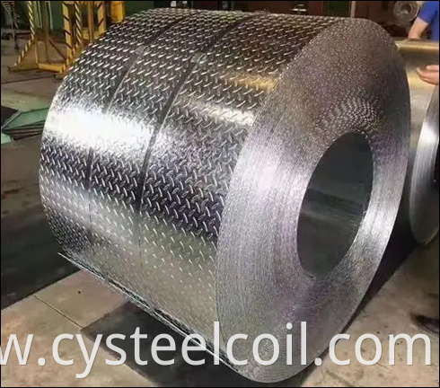 Galvanized Checkered Steel Coil Embossed Steel coil